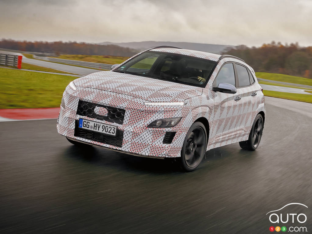 Prototype Hyundai Kona N